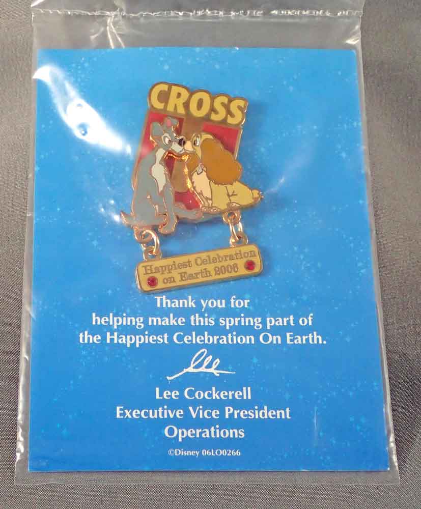 Lady and the Tramp pin